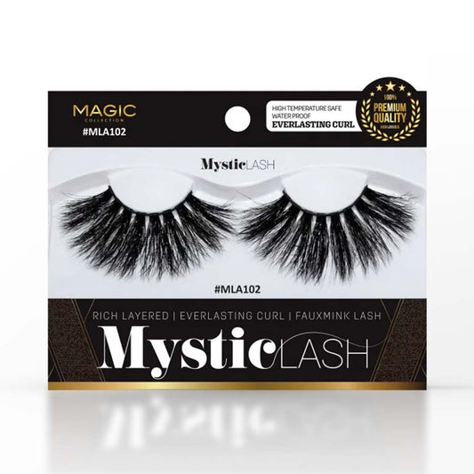 MAGIC COLLECTION RICH LAYERED EVERLASTING CURL FAUXMINK MYSTIC LASH (102)