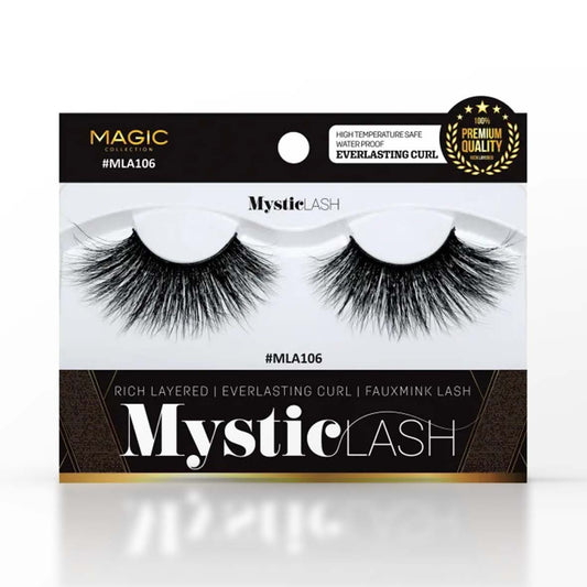 MAGIC COLLECTION RICH LAYERED EVERLASTING CURL FAUXMINK MYSTIC LASH (106)