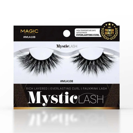 MAGIC COLLECTION RICH LAYERED EVERLASTING CURL FAUXMINK MYSTIC LASH (108)