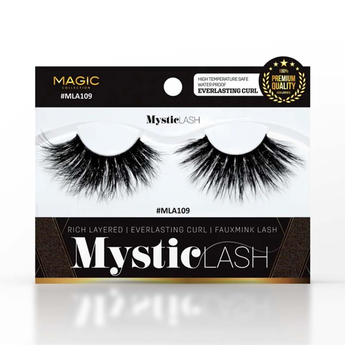 MAGIC COLLECTION RICH LAYERED EVERLASTING CURL FAUXMINK MYSTIC LASH (109)