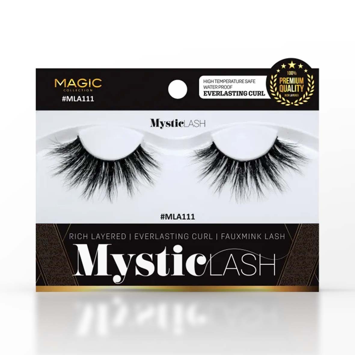 MAGIC COLLECTION RICH LAYERED EVERLASTING CURL FAUXMINK MYSTIC LASH (111)
