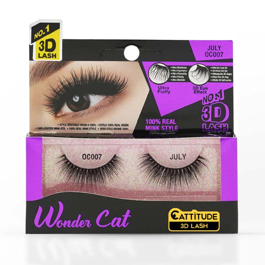 EBIN NEW YORK JULY WONDER CAT CATTITUDE 3D LASH OC007