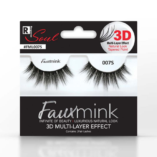 RESPONSE SOUL 3D MULTI-LAYER EFFECT FAUXMINK LASH (007S)