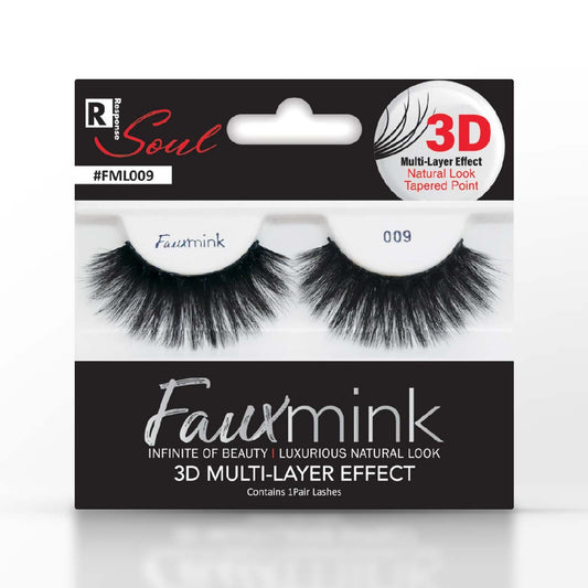 RESPONSE SOUL 3D MULTI-LAYER EFFECT FAUXMINK LASH (009)