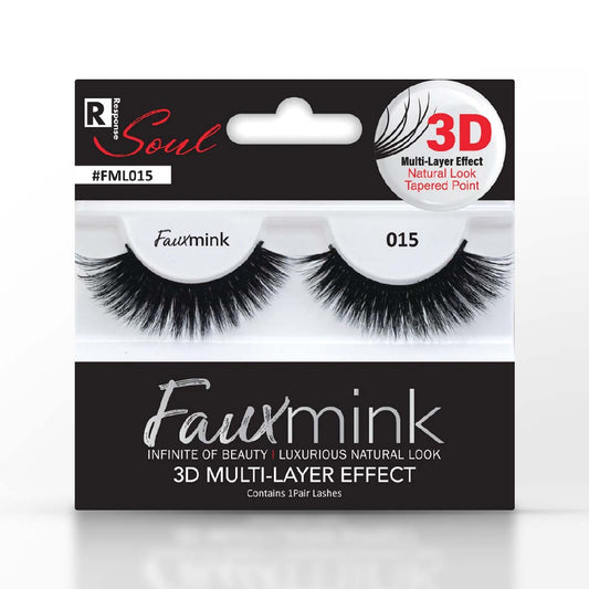 RESPONSE SOUL 3D MULTI-LAYER EFFECT FAUXMINK LASH (015)