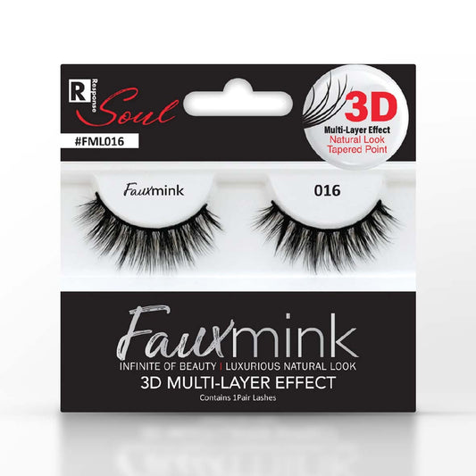 RESPONSE SOUL 3D MULTI-LAYER EFFECT FAUXMINK LASH (016)