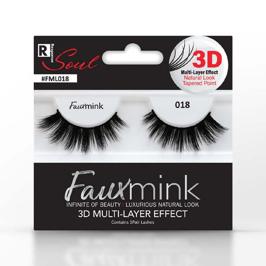 RESPONSE SOUL 3D MULTI-LAYER EFFECT FAUXMINK LASH (018)